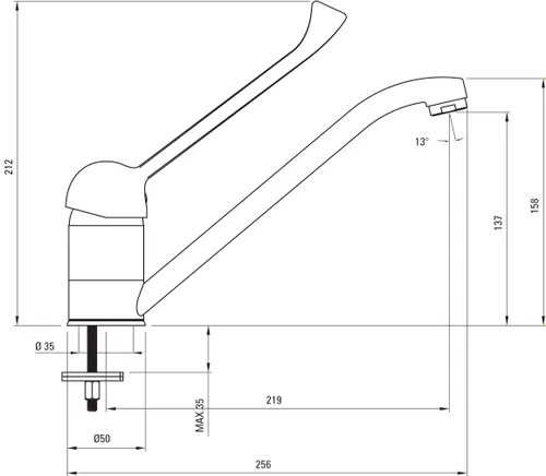 Bateria DEANTE Neo Joko Clinic BOJ 060C Chrom