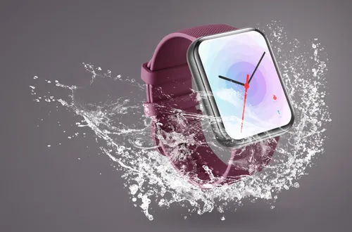 Smartwatch BEMI Exo Bordowy