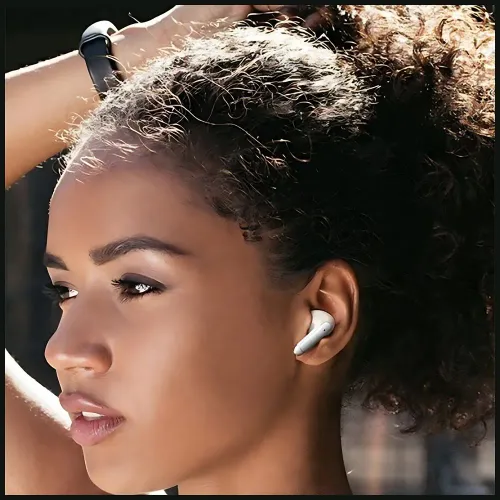 Słuchawki bezprzewodowe USAMS X-DON Dual TWS Dokanałowe Bluetooth 5.3 ENC Fioletowy