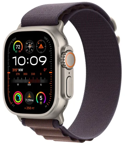 Smartwatch Apple Watch Ultra 2 GPS + сотовый титановый чехол 49 мм браслет Alpine Indigo S