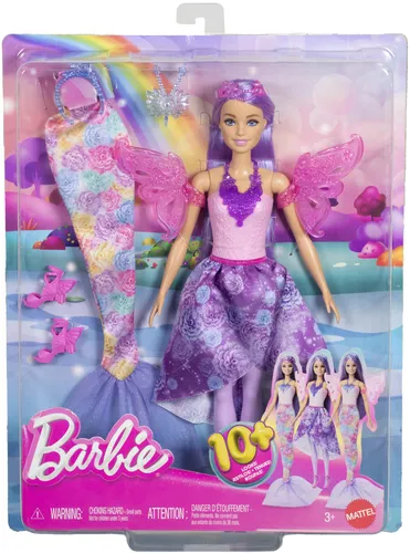 Lalka Barbie Baśniowe przebieranki JCP74