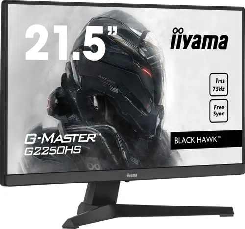 Monitor iiyama G-Master Black Hawk G2250HS-B1 21" Full HD VA 75Hz 1ms Gamingowy