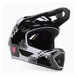 Kask rowerowy dziecięcy Fox Racing Rampage Digi Image CE/CPSC Jr black/white