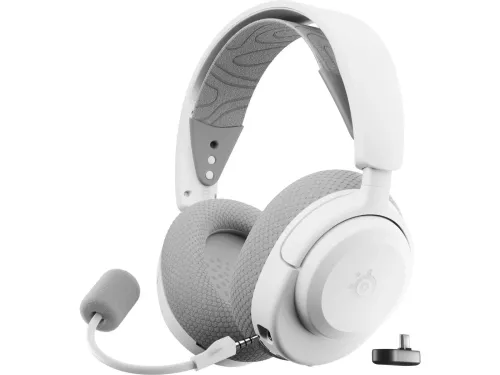Słuchawki bezprzewodowe z mikrofonem SteelSeries Arctis Nova 3 Wireless Nauszne Biały