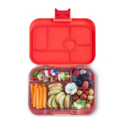 Öğle yemeği kutusu / iş için kahvaltı kutusu Yumbox Original-safari orange / funny monsters