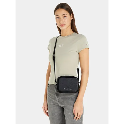 Tommy Jeans TJW trebuie să Aparat de fotografiat sac regulat Pu AW0AW15420 Negru BDS