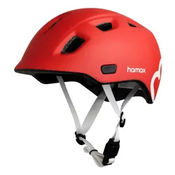 Kask rowerowy HAMAX Thundercap Czerwony dla Dzieci (rozmiar 52-56)
