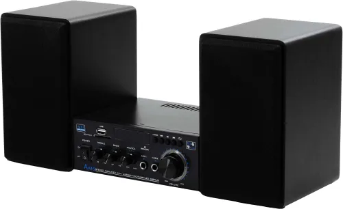 Power Audio Musicmate MM-SC990 DiscoPack 2x50W Bluetooth Radio FM Mikrofony Karaoke Czarny