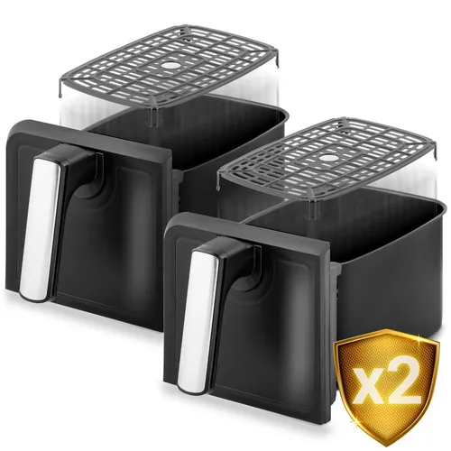 Air Fryer Frytkownica beztłuszczowa BERDSEN BD-653 8l z podwójnym koszem
