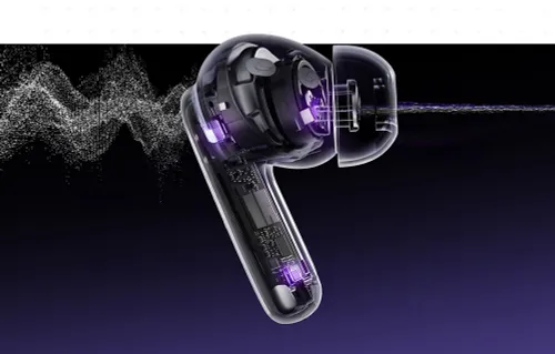 Słuchawki dokanałowe QCY MeloBuds N70 TWS Złoty