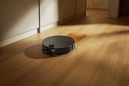 Robot sprzątający Roborock Qrevo Edge 2 Funkcja mopowania Stacja oczyszczająca Tworzenie mapy pomieszczenia Funkcje AI Czarny