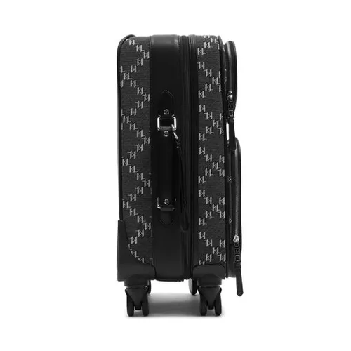 Малый тканевый чемодан KARL LAGERFELD K / Monogram Jkrd 2.0 Trolley 236w3024 Grey A250