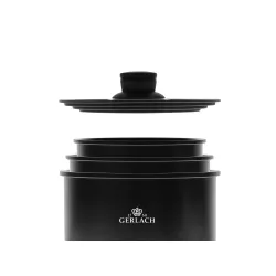 Zestaw garnków Gerlach Smart Indukcja Aluminium 16 elementów