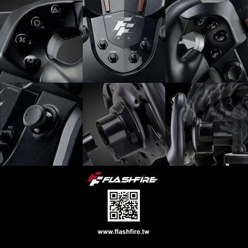 Kierownica FLASHFIRE Monza WH3205V (PC/PS3/PS4/Xbox One/Xbox Series X/S/Nintendo Switch)