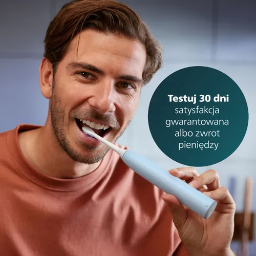 Szczoteczka soniczna PHILIPS Sonicare 6100 HX7406/01 Niebieski
