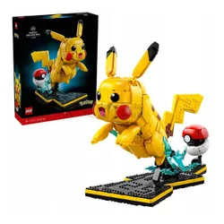 LEGO Pokemon 72152 Pikachu i Pokeball, zestaw klocków 18+