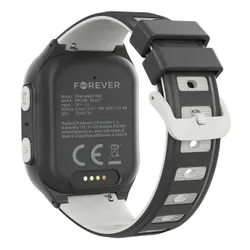 Smartwatch FOREVER Kids Boost KW-530 AI GPS WiFi 4G Czarno-biały