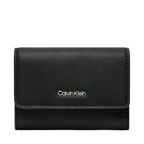 Маленький женский кошелек Calvin Klein CK Must Trifold Sm K60k607251 CK Black BEH