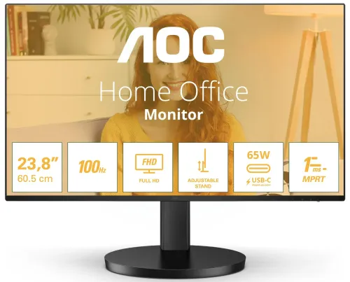 Monitor AOC 24B3CF2 23,8" Full HD IPS 100Hz 1ms MPRT