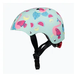 Kask rowerowy dziecięcy Hornit Flaming blue/pink