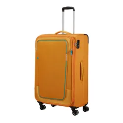 American Tourister Pulsonic'in Geniş Genişletilebilir Valizi-sunset yellow