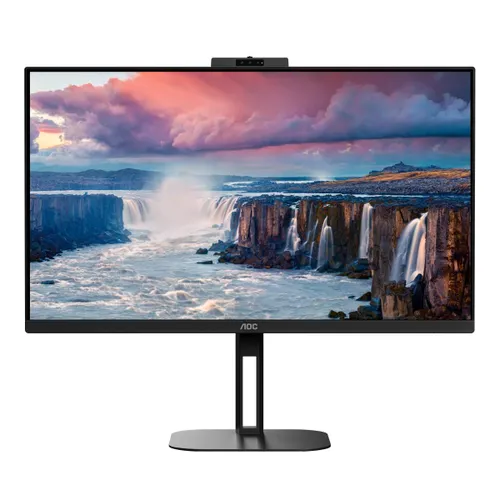 Monitor AOC Q27V5CW/BK z kamerą internetową 27" 2K IPS 75Hz 1ms