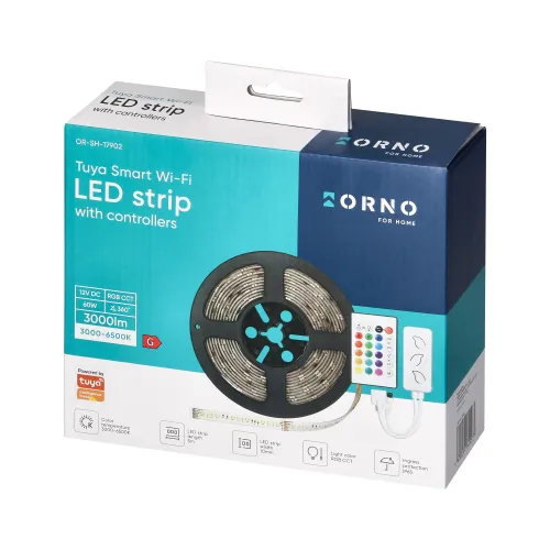 Taśma LED Orno OR-SH-17902 Tuya Smart Wi-Fi 5m
