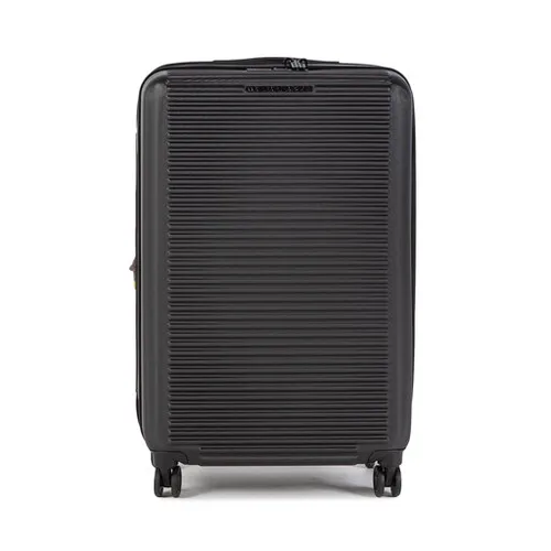 Средний жесткий чемодан Mandarina Duck Tank Case P10fsv23651 Black