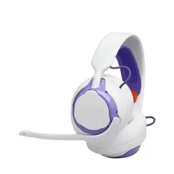 Słuchawki JBL Quantum 250, Nauszne, Dźwięk przestrzenny Biało-fioletowy