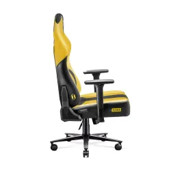 Fotel Diablo Chairs X-Player 2.0 King Size - gamingowy - dark sunflower - skóra ECO - tkanina - do 160kg