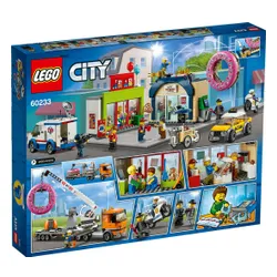 Конструктор Lego City открытие магазина пончиков (60233)