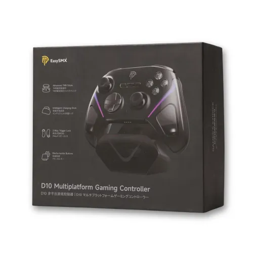Pad EasySMX D10 do Nintendo Switch, PC Bezprzewodowy Czarny