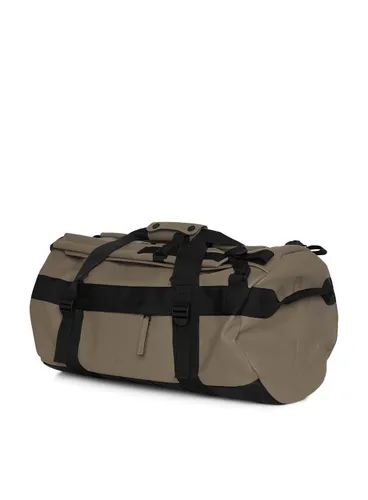 Seyahat Çantası 2in1 Yağmur Duffel Çantası Küçük Ahşap