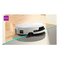 Robot sprzątający Bosch Spotless 2 Advanced + BCR2P2WXAB Funkcja mopowania Stacja oczyszczająca Tworzenie mapy pomieszczenia 67dB