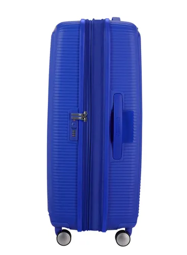 Большой чемодан Exp American Tourister Soundbox-cobalt blue