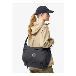 Рюкзак Fjallraven городская сумка через плечо coal black