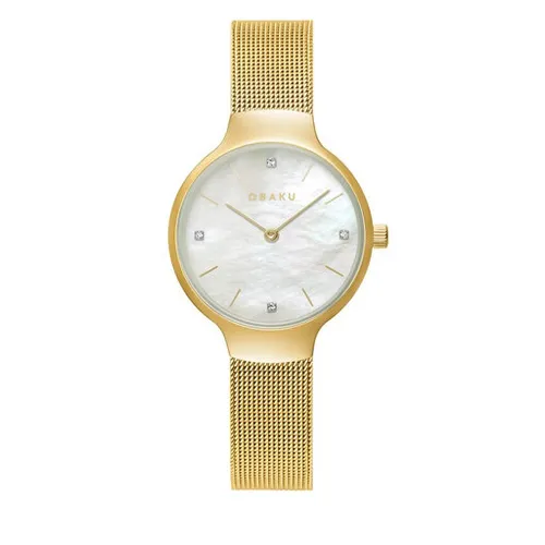 Obaku V241LXGWMG Gold / Gold Saati