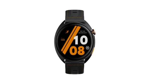Smartwatch HAMMER Ventus Pro Czarny + Pasek Czarno-Pomarańczowy