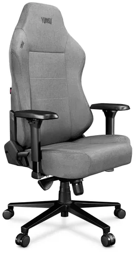 Fotel YUMISU 2054 Magnetic Jasnoszaro-czarny