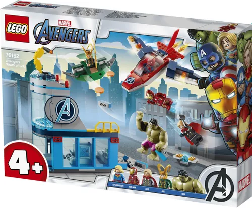 Конструктор Lego Marvel Avengers-гнев Локи (76152)