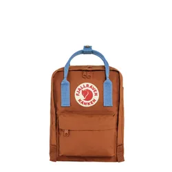 Fjallraven Kanken Mini - teracotta kahverengi sırt çantası / ultramarine