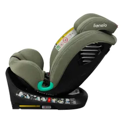 Fotelik samochodowy LIONELO Bastiaan One-i-Size 40-150 cm (0-36 kg) Zielony