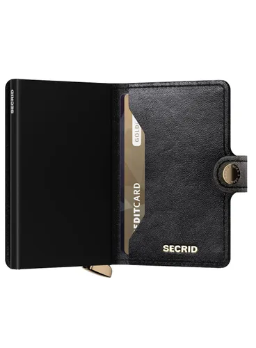 Portfel RFID Secrid Premium Miniwallet Emboss Diamond+ - black