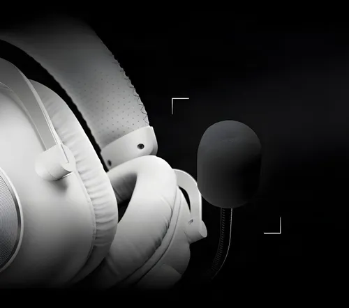 Słuchawki bezprzewodowe z mikrofonem Logitech G Pro X3 Lightspeed Nauszne Biały