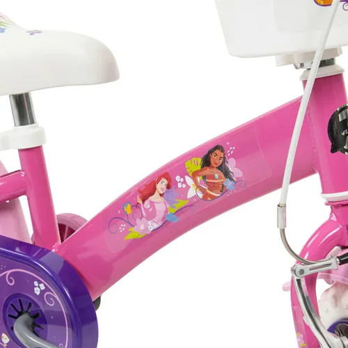 Rower dziecięcy HUFFY Disney Princess 12 cali dla dziewczynki Różowy