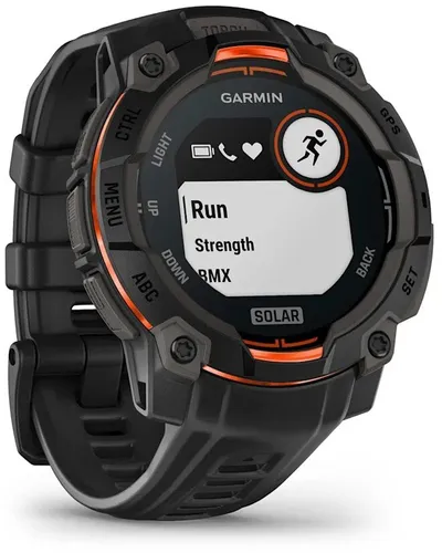 Smartwatch GARMIN Instinct 3 45mm Solar Czarny