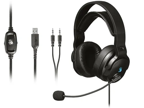 A4Tech Bloody G330p USB+AUX3.5-4P czarne