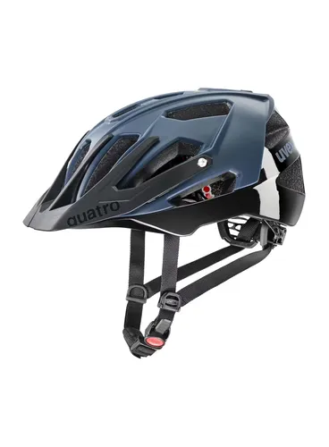 Kask rowerowy Uvex Quatro CC - dusk blue/black matt