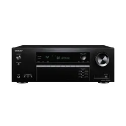 Onkyo TX-SR393 Cinema Package Black, Jamo S 803 HCS Black