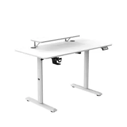 Biurko Ultradesk HIGHLANDER 120cm Regulacja wysokości Biały